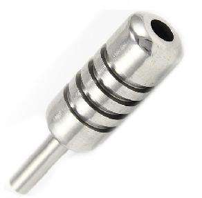Stainless steel tattoo grip with back stem Size: 20mm50mm
