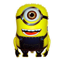 NEW 10pcs/lots Despicable Me Minions Foil Balloon Birthday Party Supplies