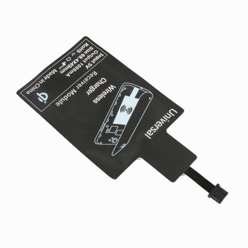 Universal Black QI Wireless Charging Receiver Charger Module For Micro USB Mobile Cell Phones