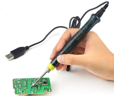 USB Electric Soldering Iron with LED Indicator **LOCAL STOCK**