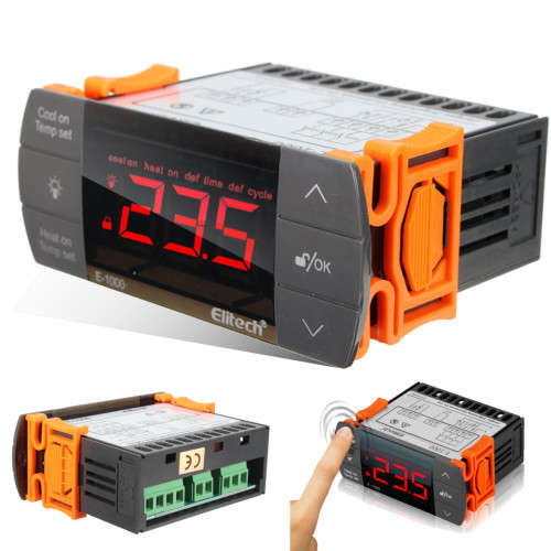 Touch Digital Temperature Controller With Sensor 220V **LOCAL STOCK**