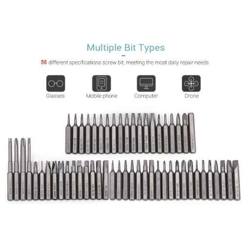 Wowstick 64 In 1 Electric Screwdriver Cordless Lithium-ion Screwdriver From Xiaomi Ecosystem