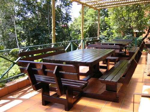 10 Seater Pine Picnic Bench (FREE SHIPPING)