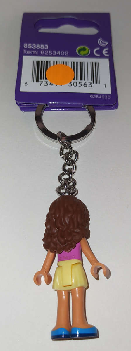 **NEW** Christmas Stocking Filler! Lego Friends - Olivia Keyring (853883) - Retired Item