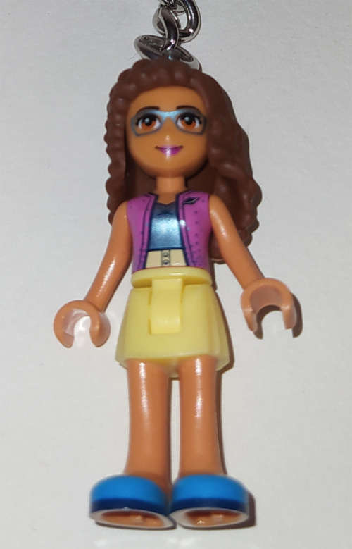 **NEW** Christmas Stocking Filler! Lego Friends - Olivia Keyring (853883) - Retired Item