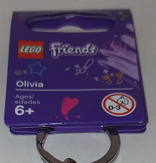 **NEW** Christmas Stocking Filler! Lego Friends - Olivia Keyring (853883) - Retired Item