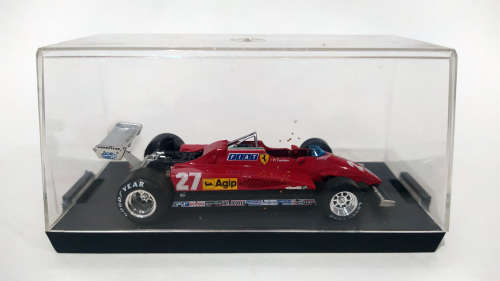 **Perfect Model Condition** 1/43 Brumm Ferrari F1 126 C2 ITALY GP 1982 #27 Patrick Tambay