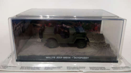 **NEW/SEALED**007 James Bond Collection** 1/43 (UH) #46 Willys Jeep M606 - Octopussy