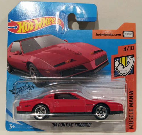 **NEW/SEALED** Hot Wheels 1/64 Muscle Mania Series 4/10 - 1984 Pontiac Firebird - Carded