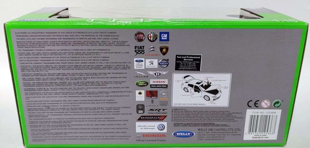 *NEW* 1/18 Welly NEX Land Rover Range Rover Silver (12536W)