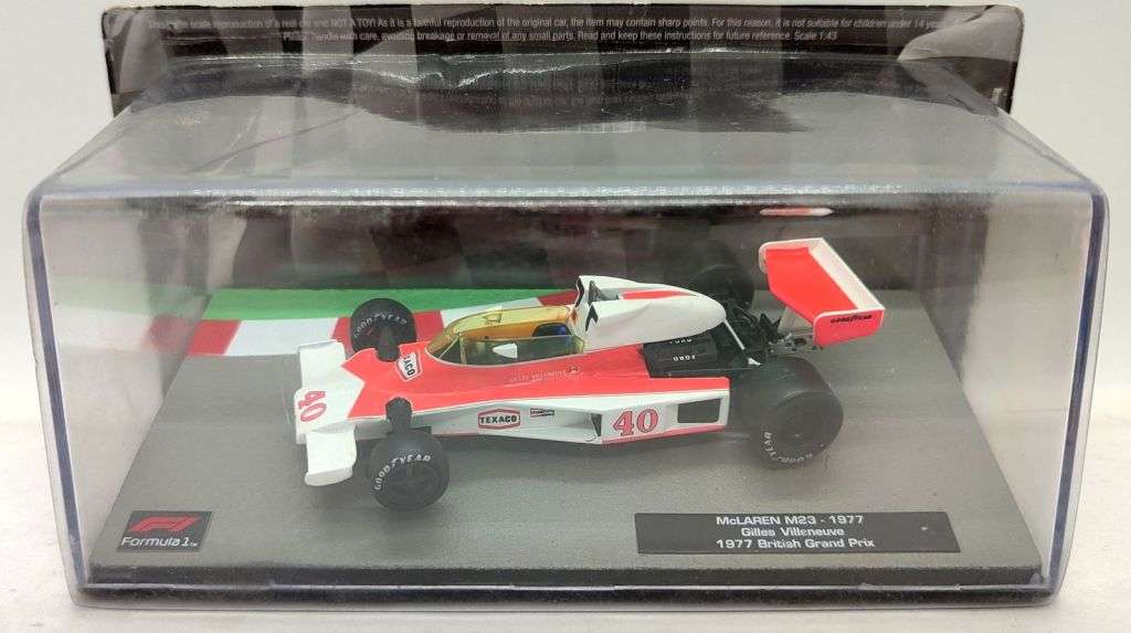 **NEW/SEALED** 1/43 Centauria McLaren M23 1977 Gilles Villeneuve British GP #40