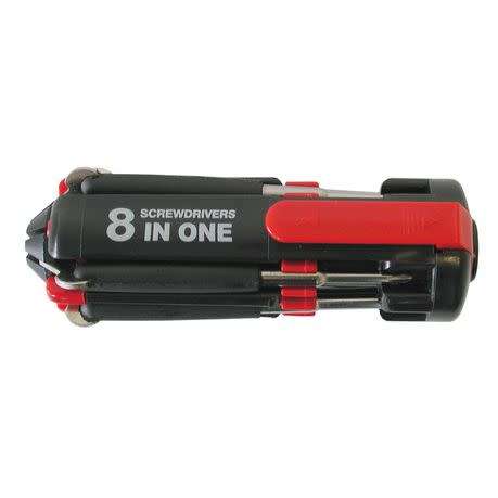 8 in 1 Multi-Screwdrivers with Flashlight