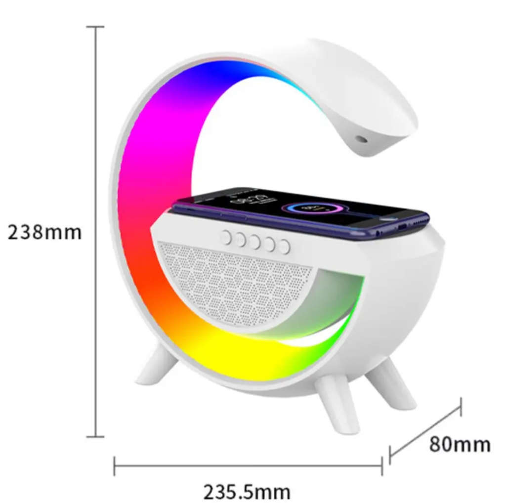 3 in 1 Led wireless charging speaker