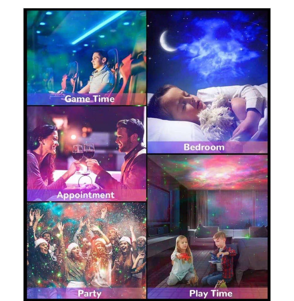 Astronaut Galaxy Sky Night Light Starry Projector with Remote Control