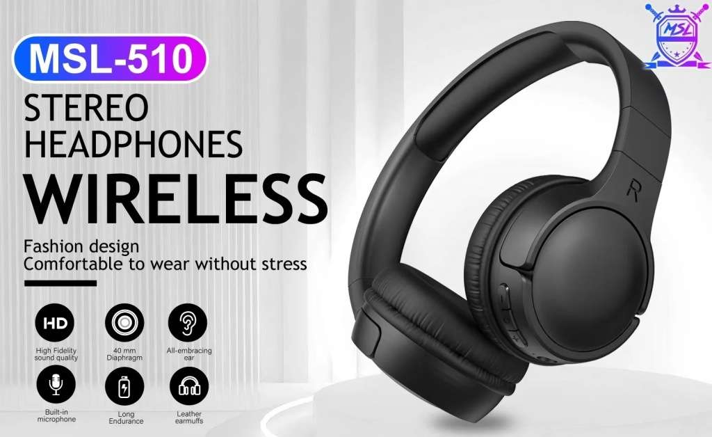 Wireless Stereo Headset-MSL-510