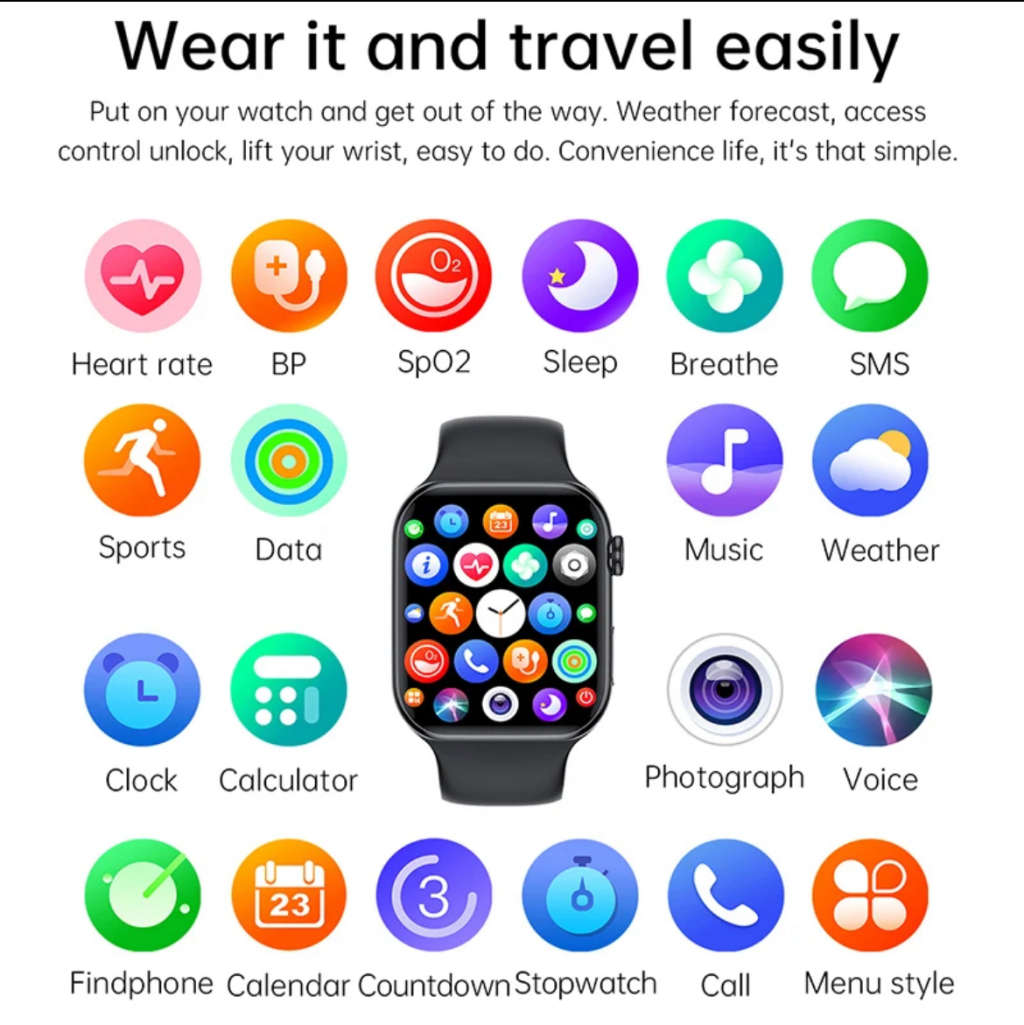 High quality Premium Smart watch with titanium casing-Smart watch 9