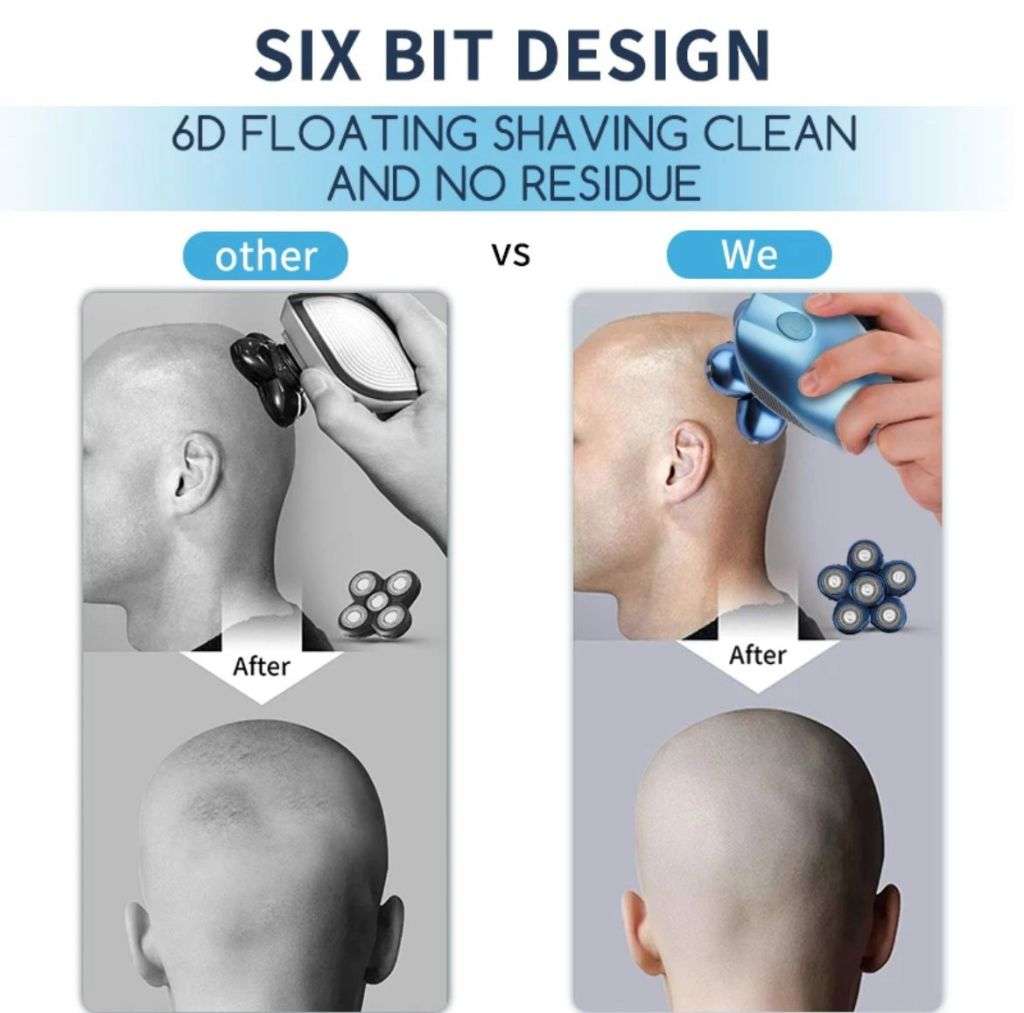 Professional Electric Rotation Head Shaver