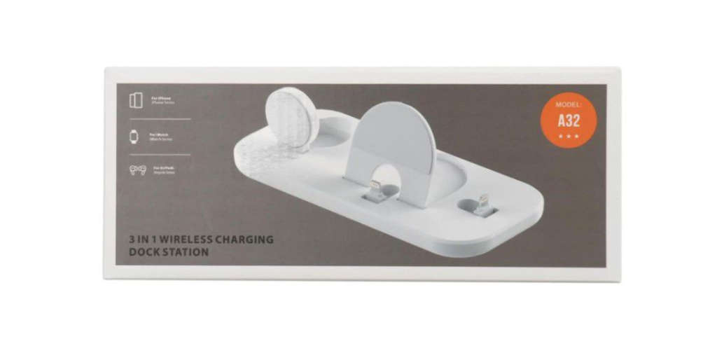 3-in-1 Charging Dock Station for Apple Watch(wireless), iPhone & iPod