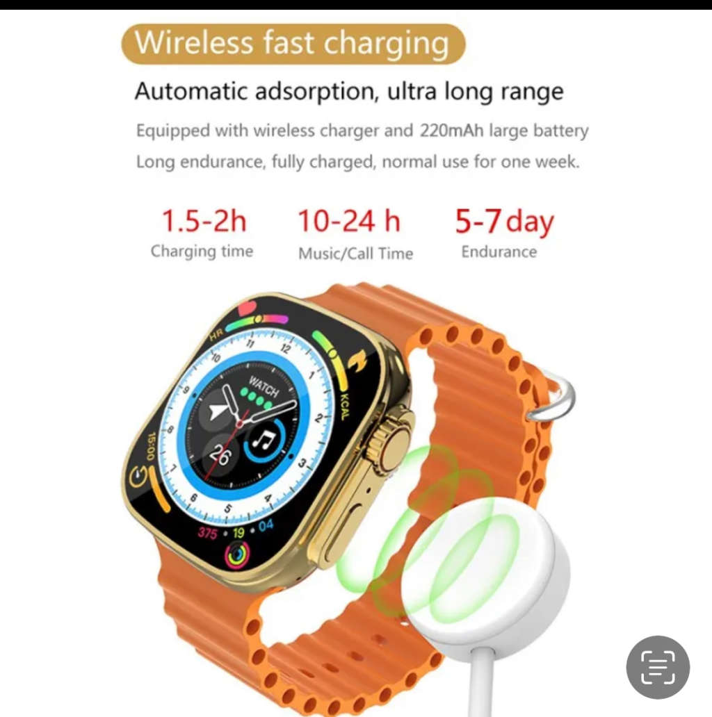 Premium U9 ultra smart watch -Luxury-Gold edition