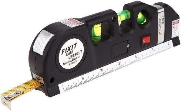 Multipurpose Laser Level Tape with Measure Line