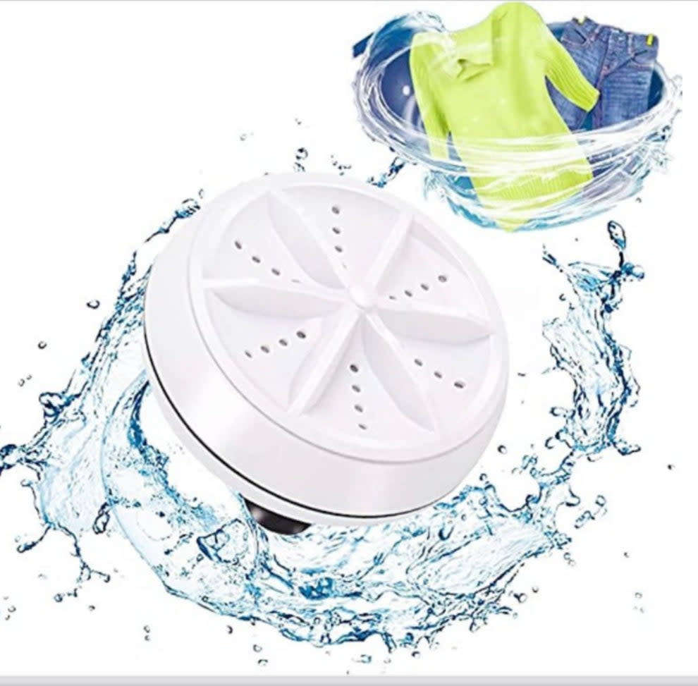 3 in1 Ultrasonic Turbine Mini Washing Machine