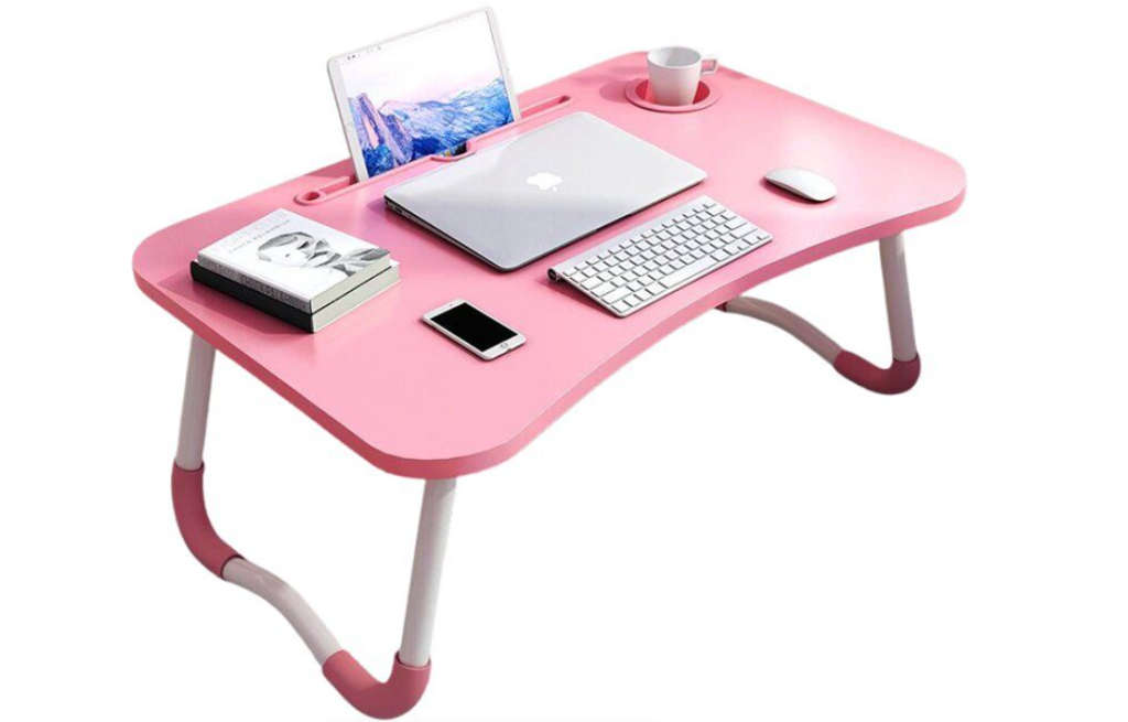 Foldable Laptop Bed Table Multi-function Lap Bed Tray
