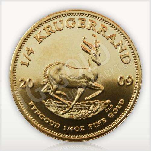 2010 Brand new 1/4 oz Krugerrand Gold Coin
