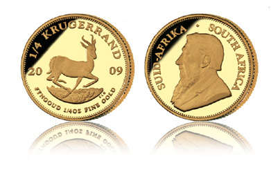 2010 Brand new 1/4 oz Krugerrand Gold Coin (Free Shipping and Insurance)