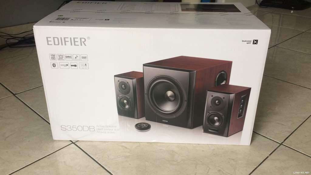 Edifier S350DB home theatre and gaming speakers