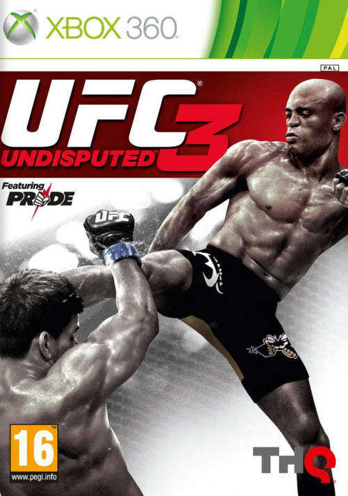 UFC UNDISPUTED 3 XBOX 360