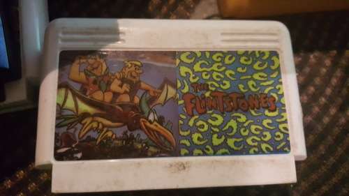 THE FLINTSTONES NES FAMICLONE GOLDEN CHINA 8 BIT