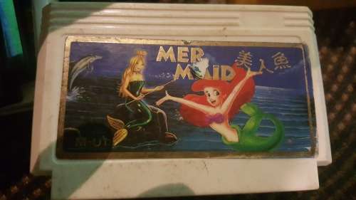 MER MAID NES FAMICLONE GOLDEN CHINA 8 BIT RETRO