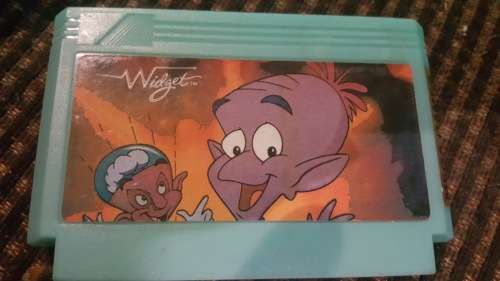 WIDGET NES FAMICLONE GOLDEN CHINA 8 BIT RETRO