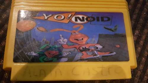 YO! NOID 8 BIT NES FAMICLONE GOLDEN CHINA RETRO