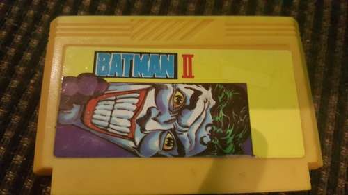 BATMAN RETURN OF THE JOKER NES 8 BIT GOLDEN CHINA FAMICLONE RETRO