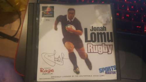 JONAH LOMU RUGBY CHALLENGE PS1 PAL