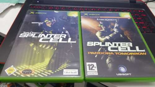 SPLINTER CELL COMBO XBOX OG ( FIRST XBOX, NOT XBOX 360) PAL
