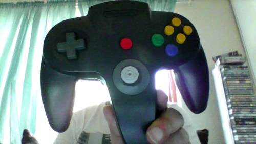 NINTENDO 64 BLACK CONTROLLER