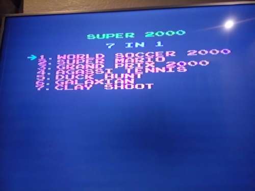 7 IN 1 NES / FAMICOM / FAMICLONE  / 8 BIT / GOLDEN CHINA / TV GAME