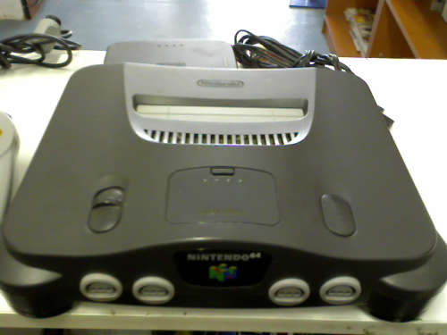 NINTENDO 64 BLACK CONSOLE NTSC US 3 GAME BUNDLE