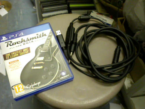 ROCKSMITH 2014 WITH REAL TONE CABLE PS4