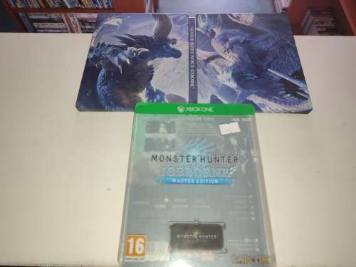 Monster Hunter World Iceborne Master Edition Steelbook Xbox One game