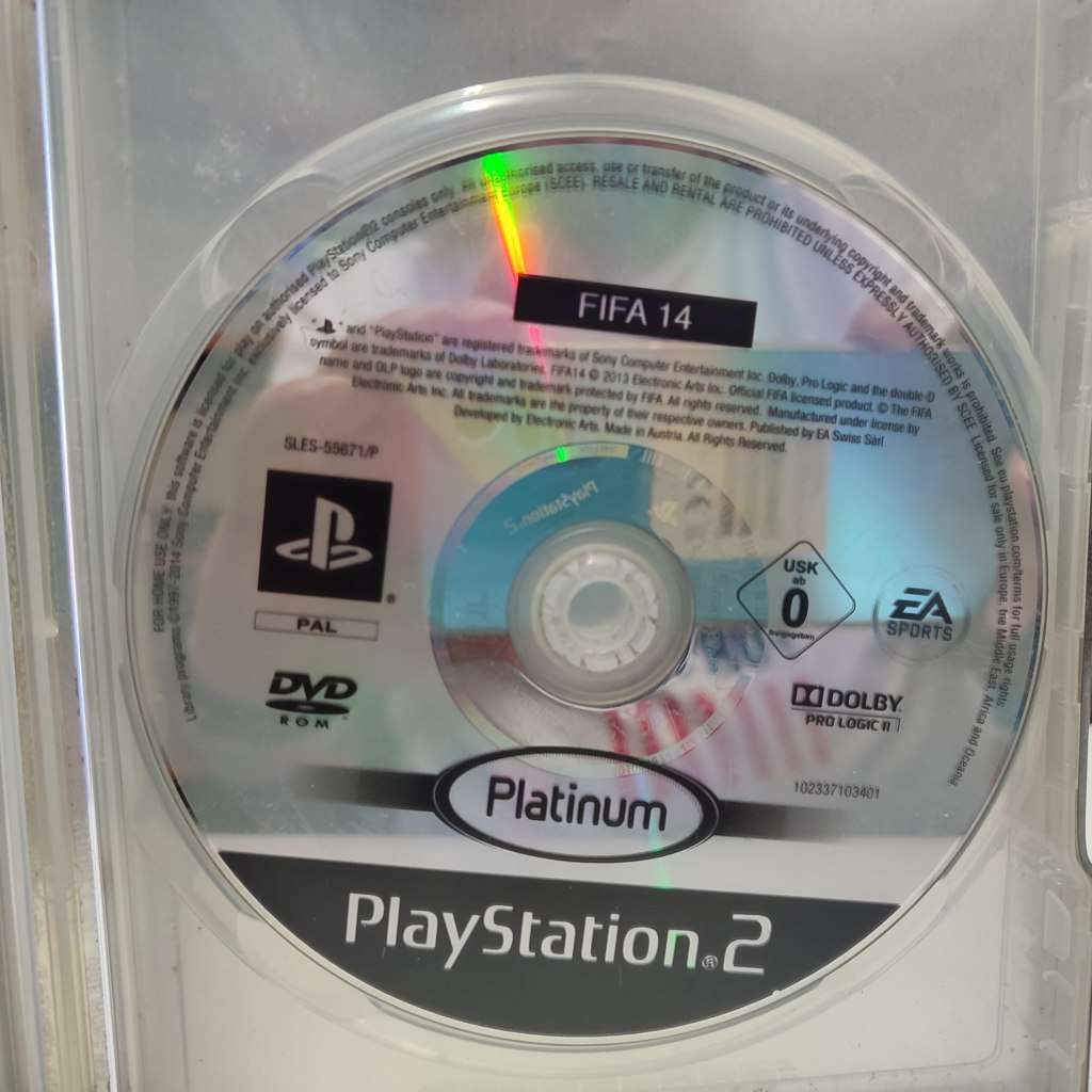 FIFA 14 PlayStation 2 PS2 Steelbook
