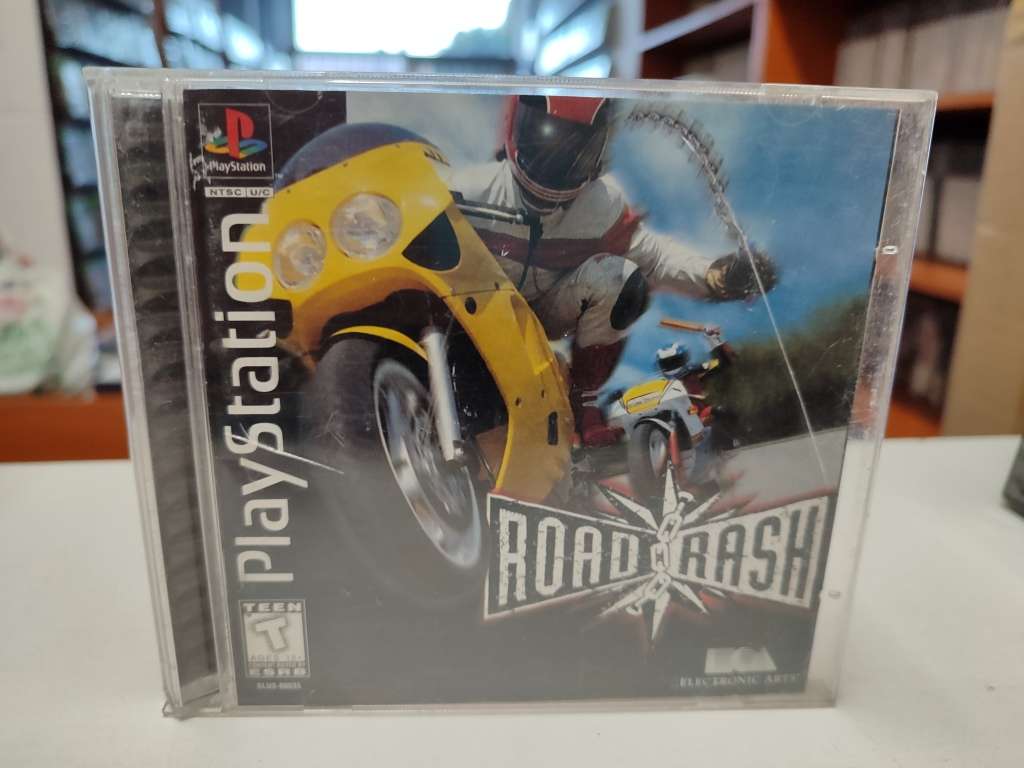 Road Rash PlayStation PS1 US NTSC