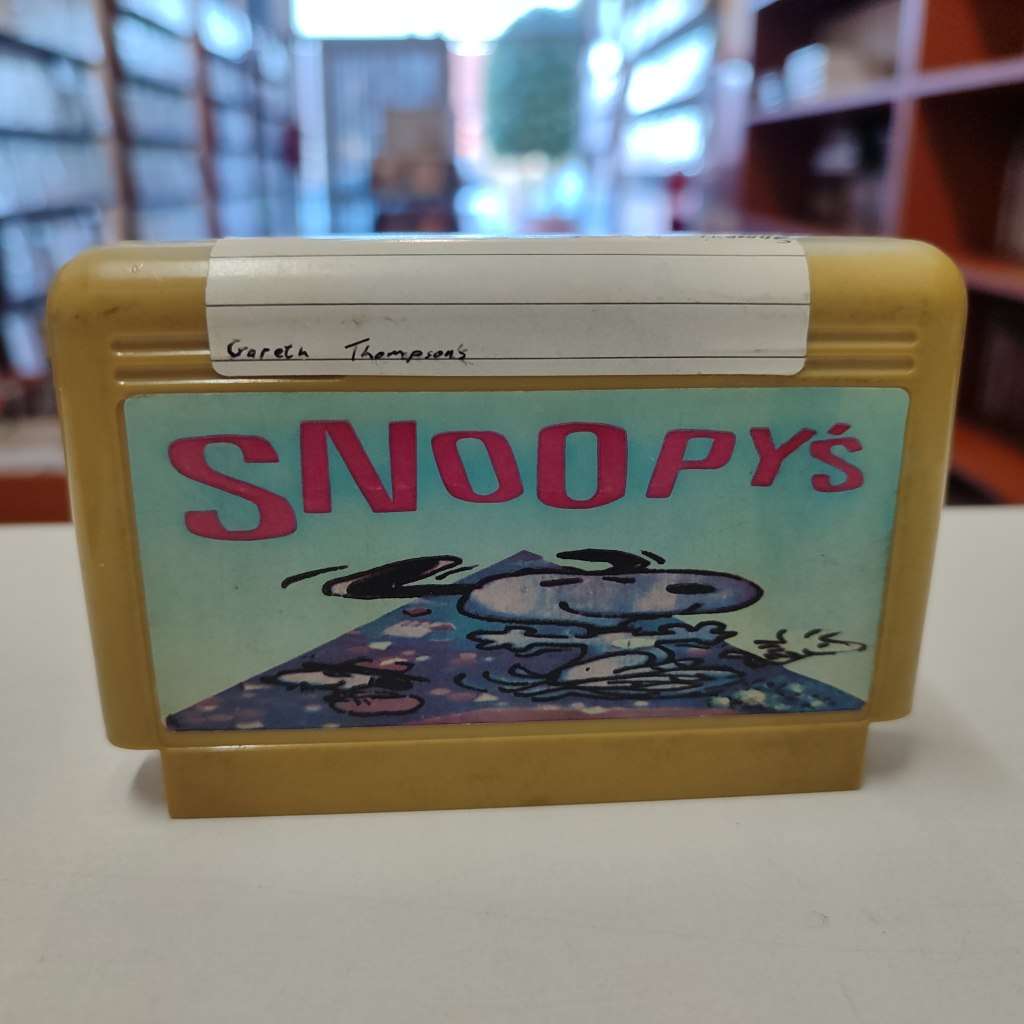 Snoopy`s Olympics TV Game Cartridge