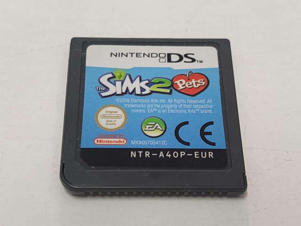 Sims 2 Pets Nintendo DS Cartridge Only