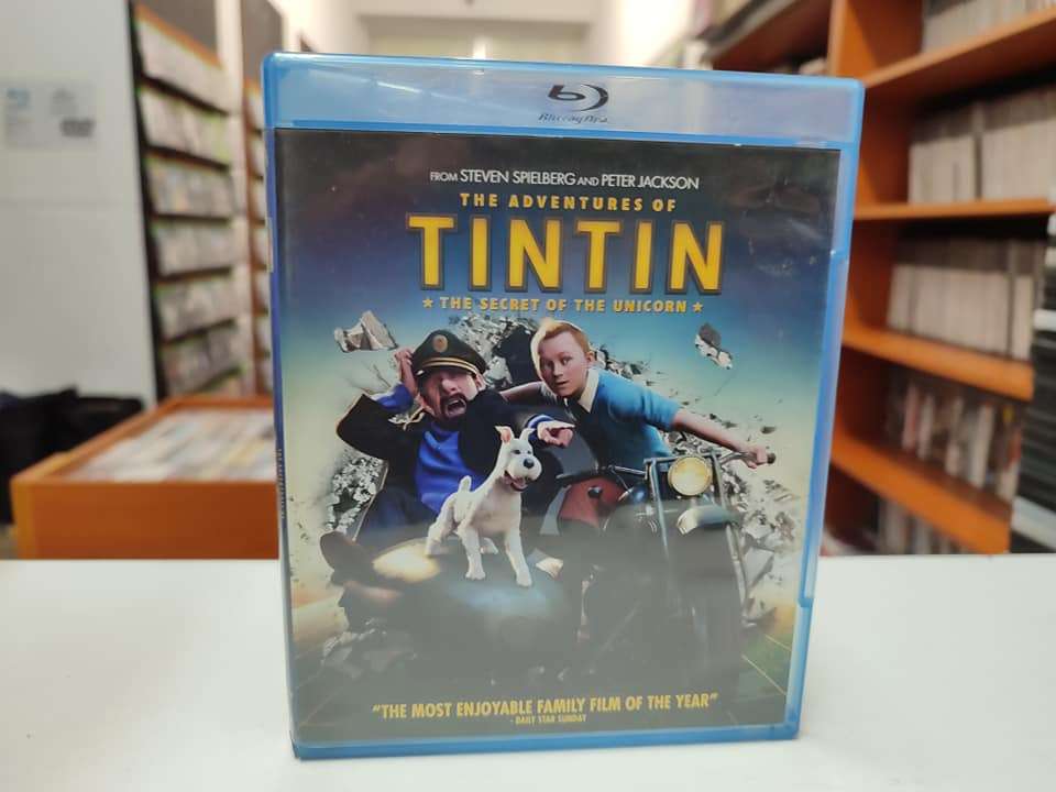 The Adventures of Tintin The Secret of the Unicorn Blu Ray