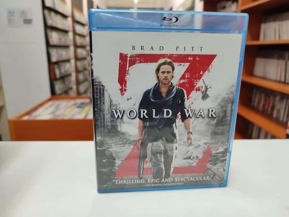 World War Z Blu ray