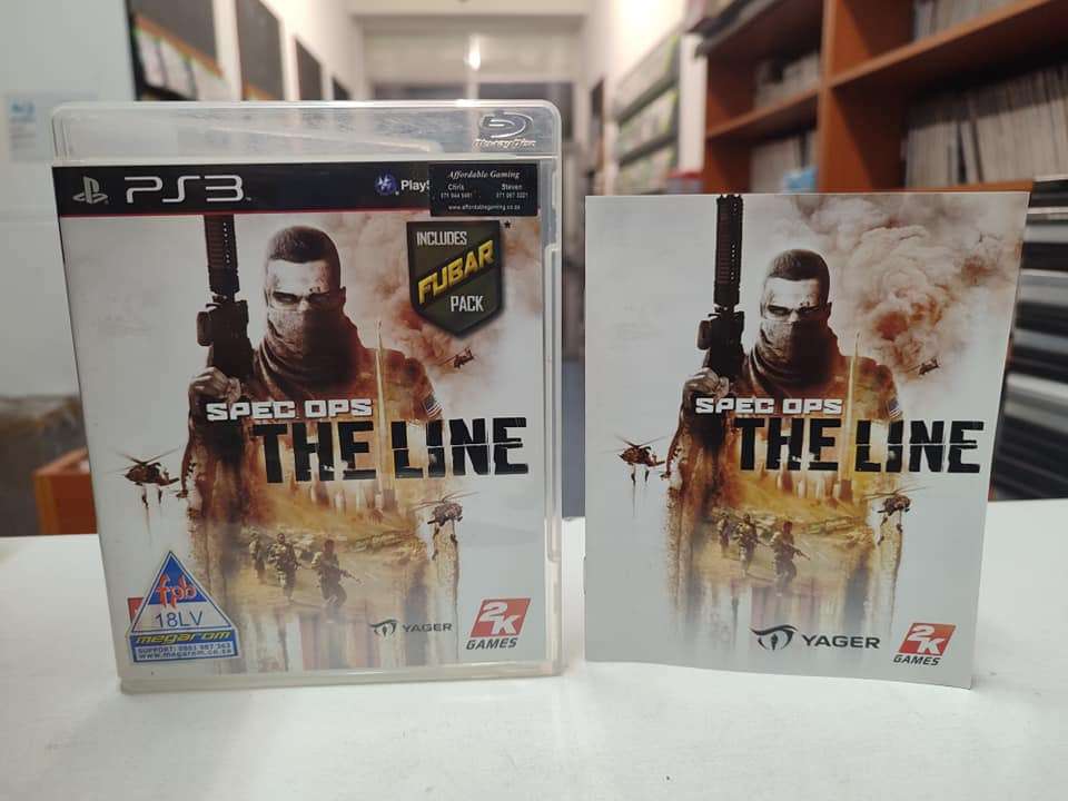 Spec Ops The Line PlayStation 3 PS3
