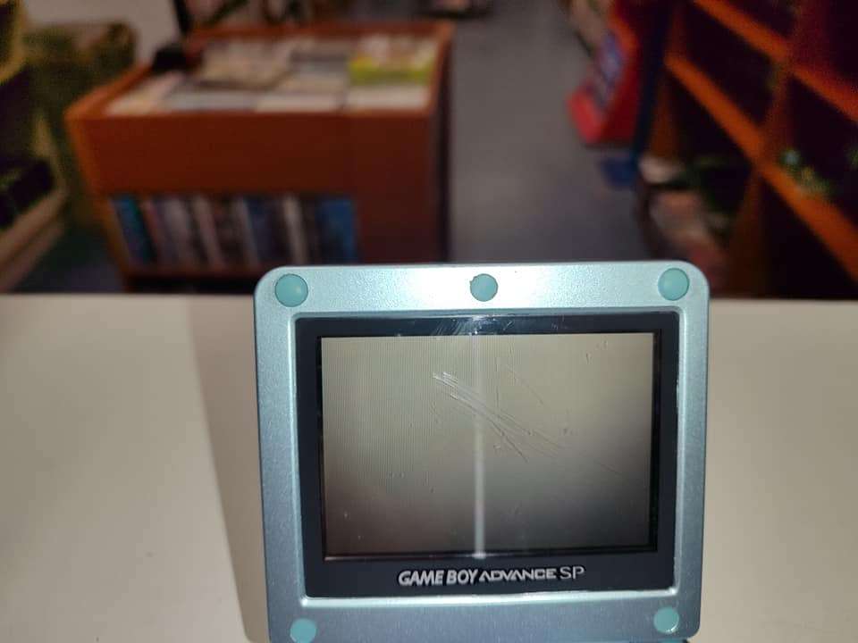 Nintendo Gameboy Advance SP Pearl Blue console